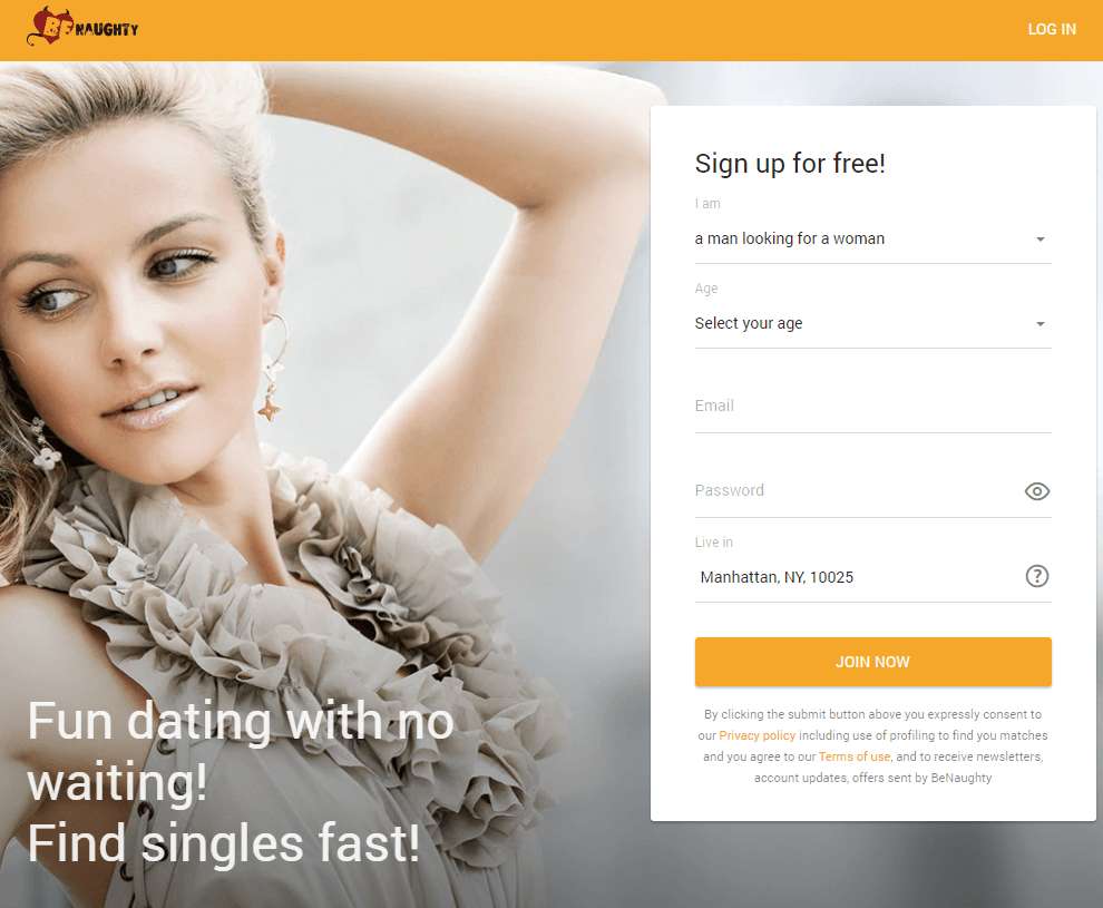 Main Features of BeNaughty — One Of The Free Sex Sites
